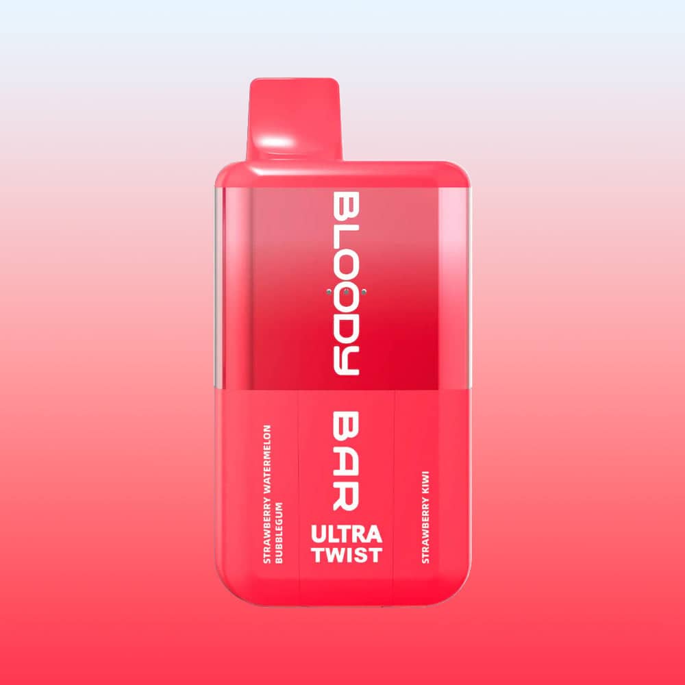 Bloody Bar Ultra Twist 20k - Strawberry Watermelon Bubblegum / Strawberry Kiwi | 5 Packs
