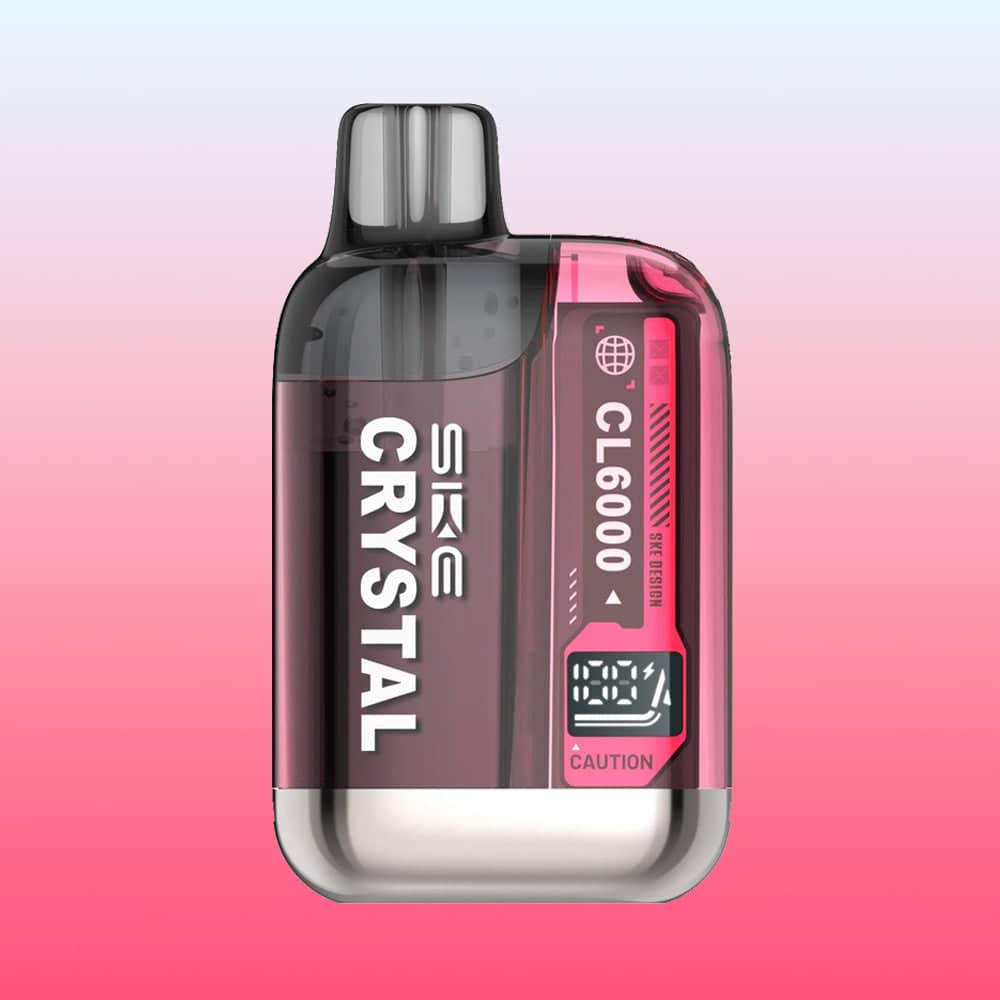 Ske Crystal CL6000 - Cherry Ice | 5 Packs