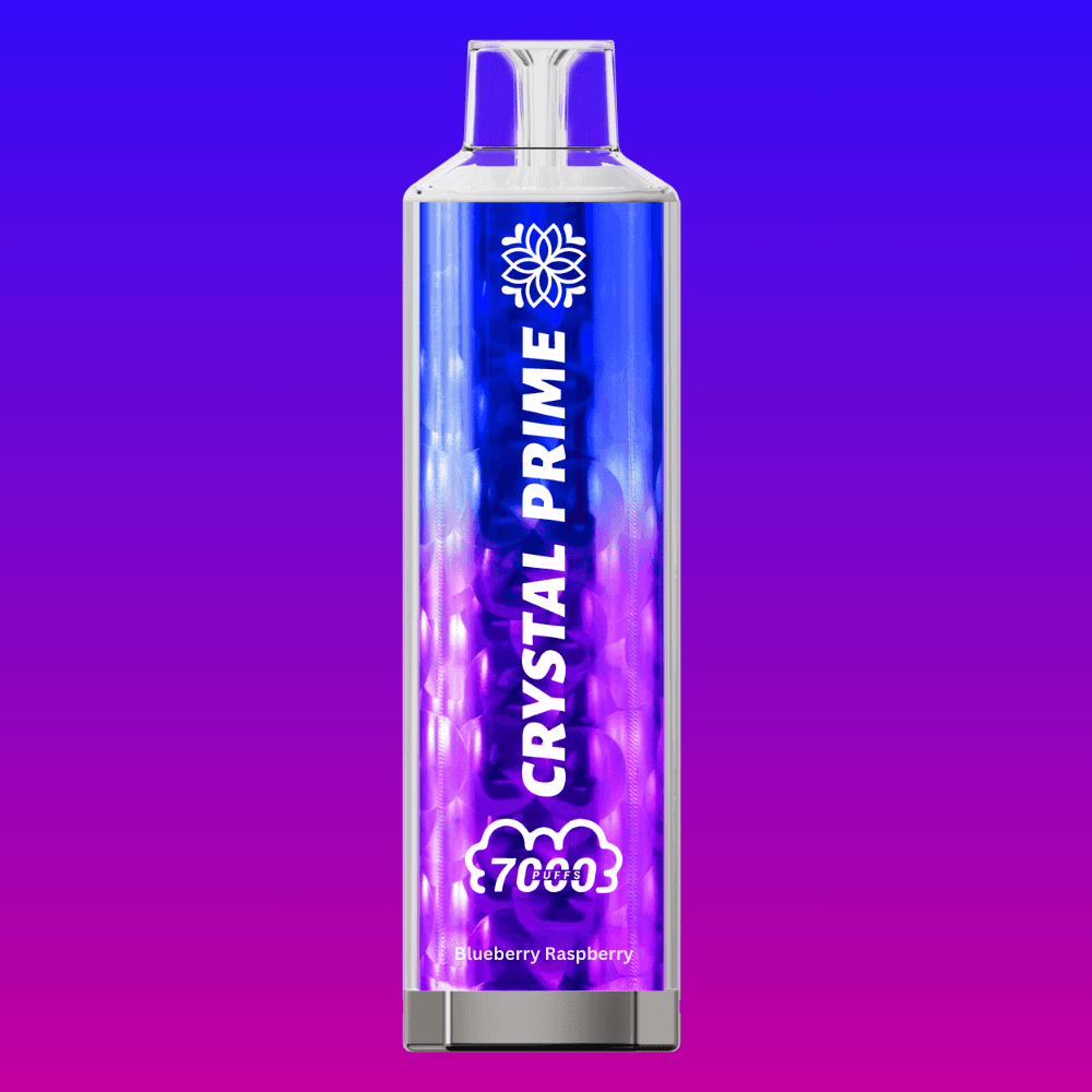 Crystal Prime 7000 - Blueberry Raspberry | 10 Packs