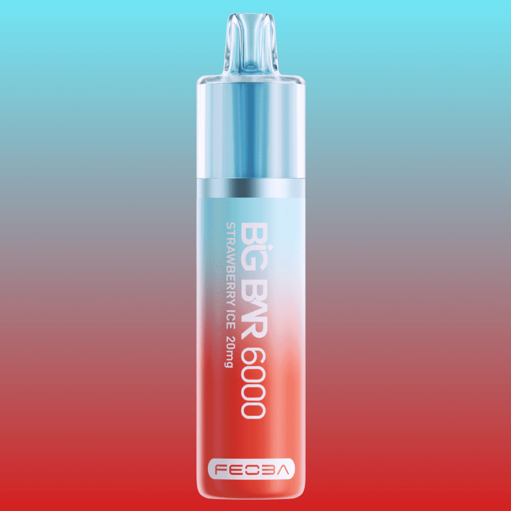 Big Bar 6000 - Strawberry Ice | 5 Packs