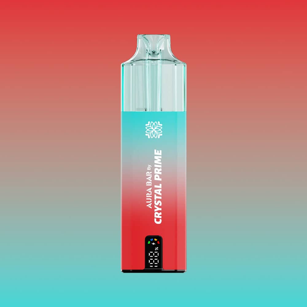 Crystal Prime 10000 - Blue Razz Cherry - Pack Of 5