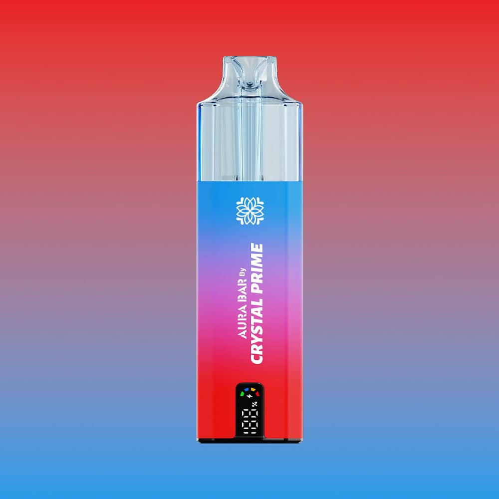 Crystal Prime 10000 - Blueberry Raspberry - Pack Of 5