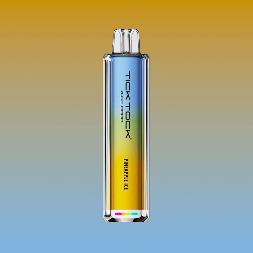 Tick Tock Magic 8000 - Pineapple Ice | 5 Packs