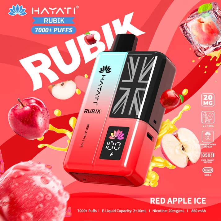 Hayati Rubik 7000 - Red Apple Ice