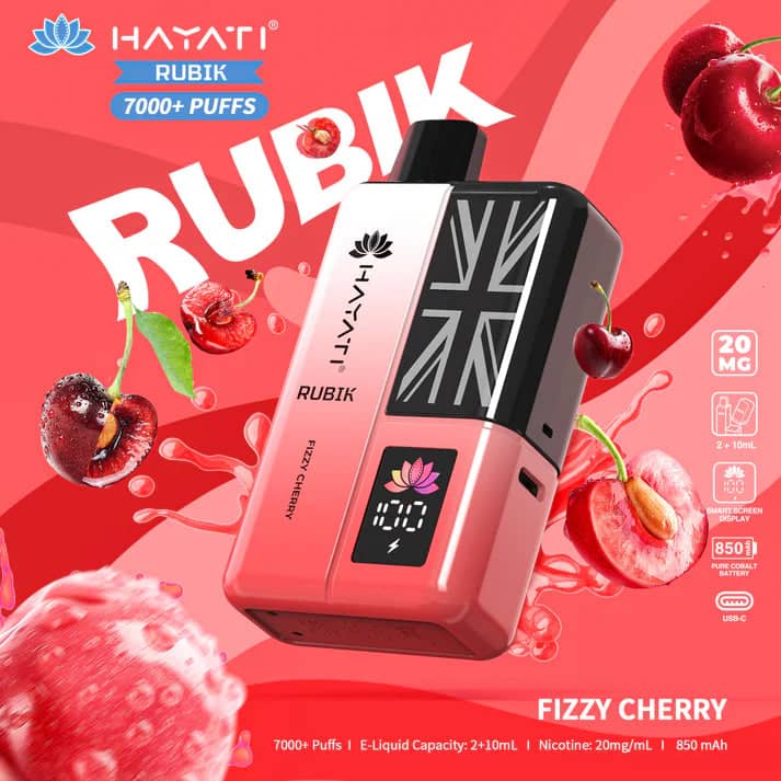 Hayati Rubik 7000 - Fizzy Cherry