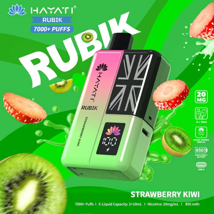 Hayati Rubik 7000 - Strawberry Kiwi