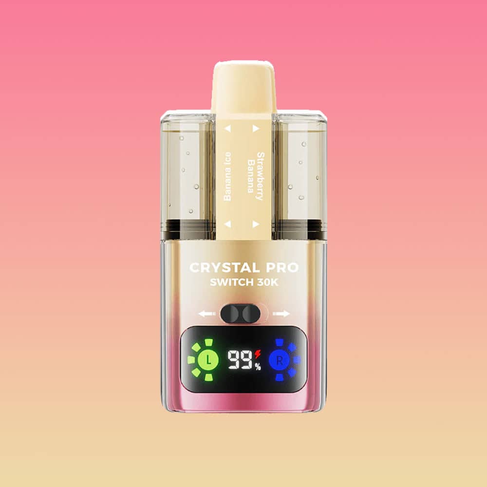 Crystal Pro Switch 30k - Banana Ice / Strawberry Banana | 5 Packs