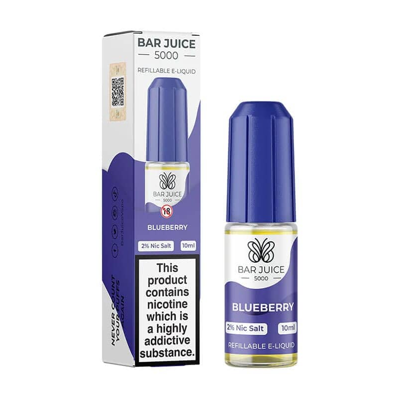 Bar Juice 5000 Nic Salt - Blueberry