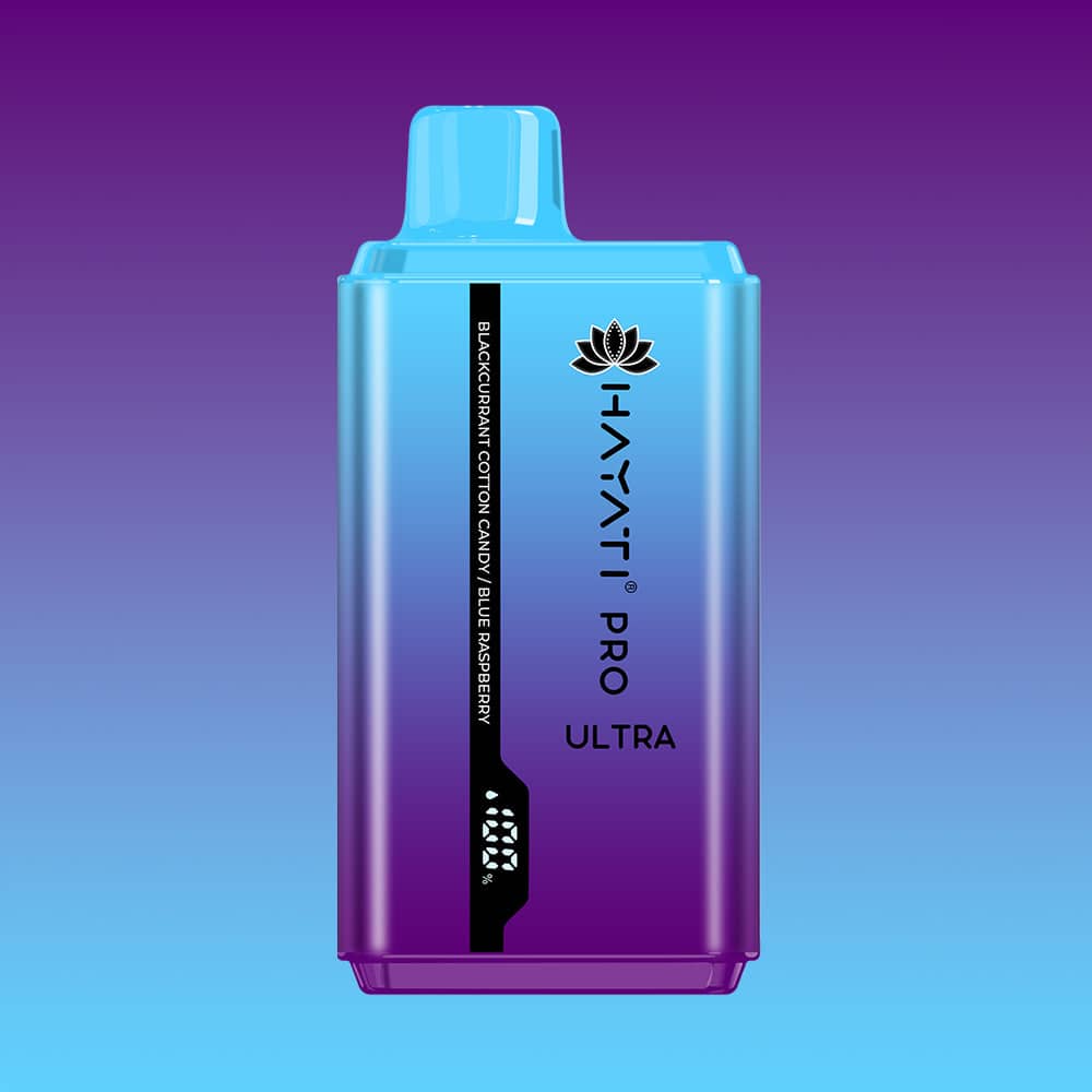 Hayati Pro Ultra 15000 - Blackcurrant Cotton Candy / Blueberry Raspberry | 10 Packs