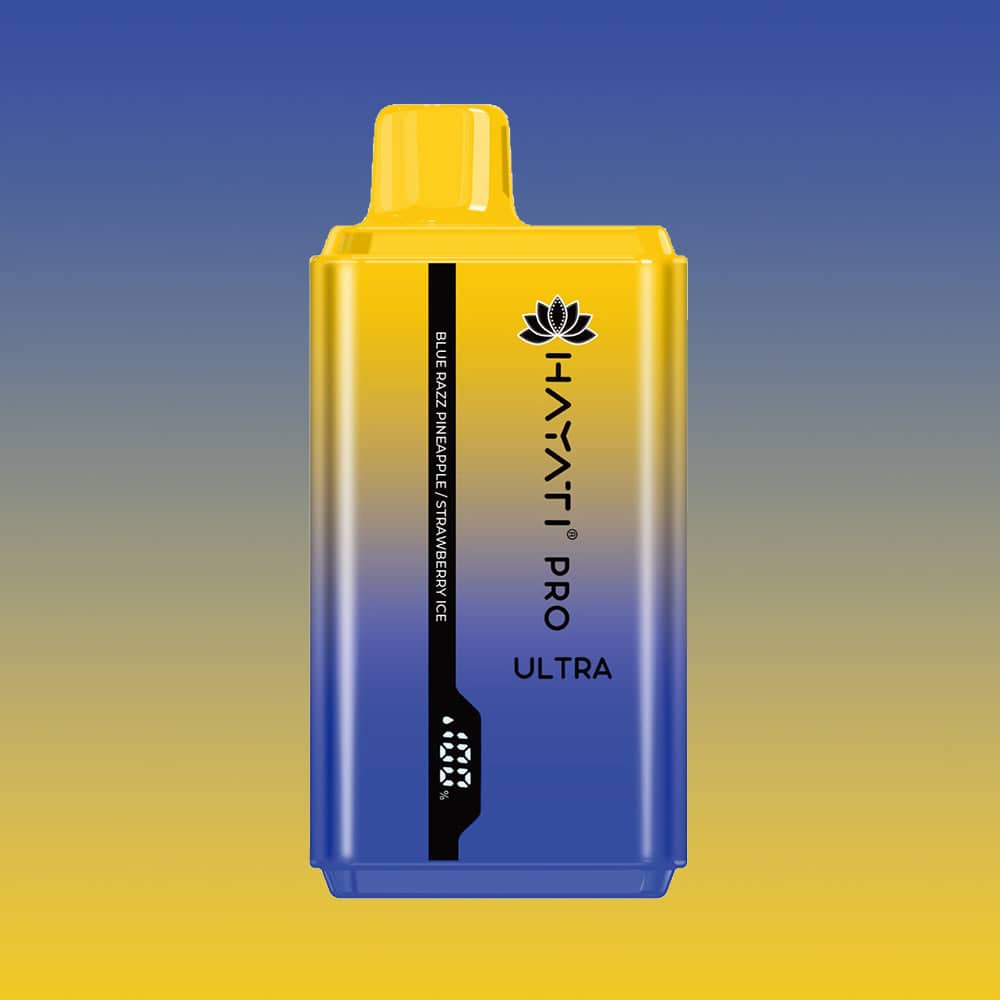 Hayati Pro Ultra 15000 - BLUE RAZZ PINEAPPLE / STRAWBERRY ICE | 10 Packs