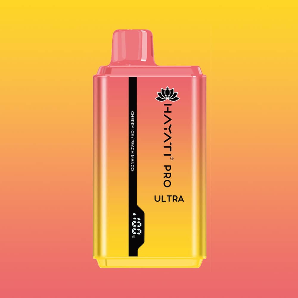 Hayati Pro Ultra 15000 - Cherry Ice / Peach Mango | 10 Packs