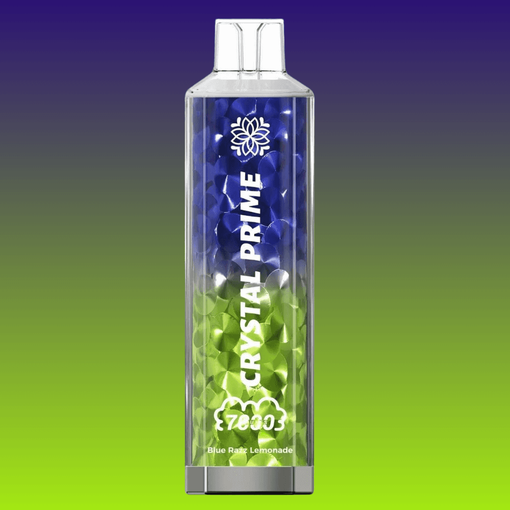 Crystal Prime 7000 - Blue Razz Lemonade | 10 Packs