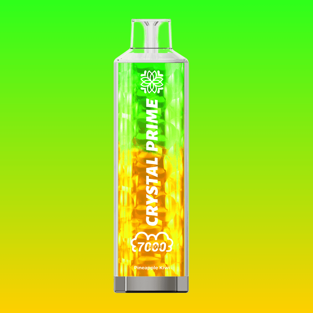 Crystal Prime 7000 - Pineapple Kiwi | 10 Packs