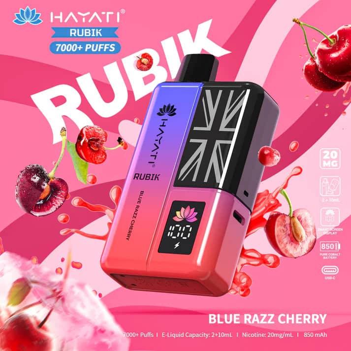 Hayati Rubik 7000 - Blue Razz Cherry
