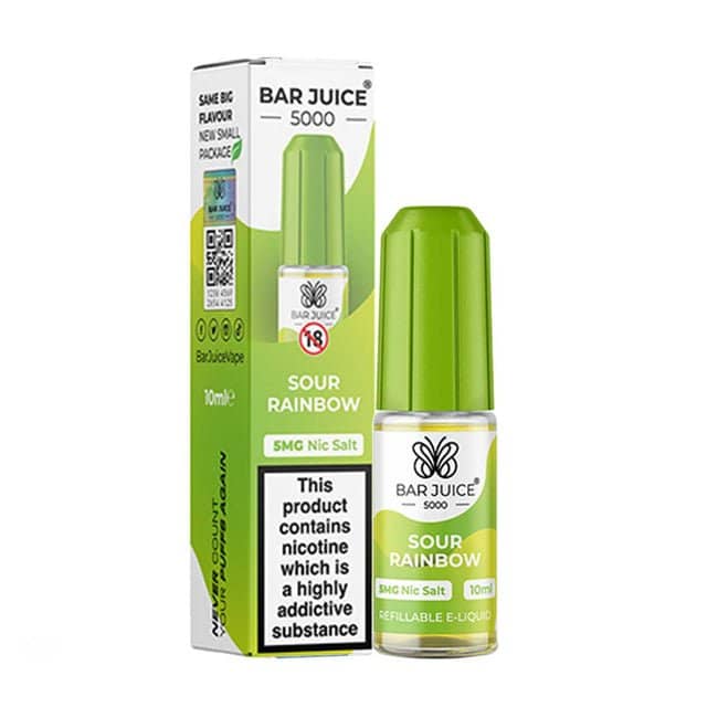 Bar Juice 5000 Nic Salt - Sour Rainbow 15MG