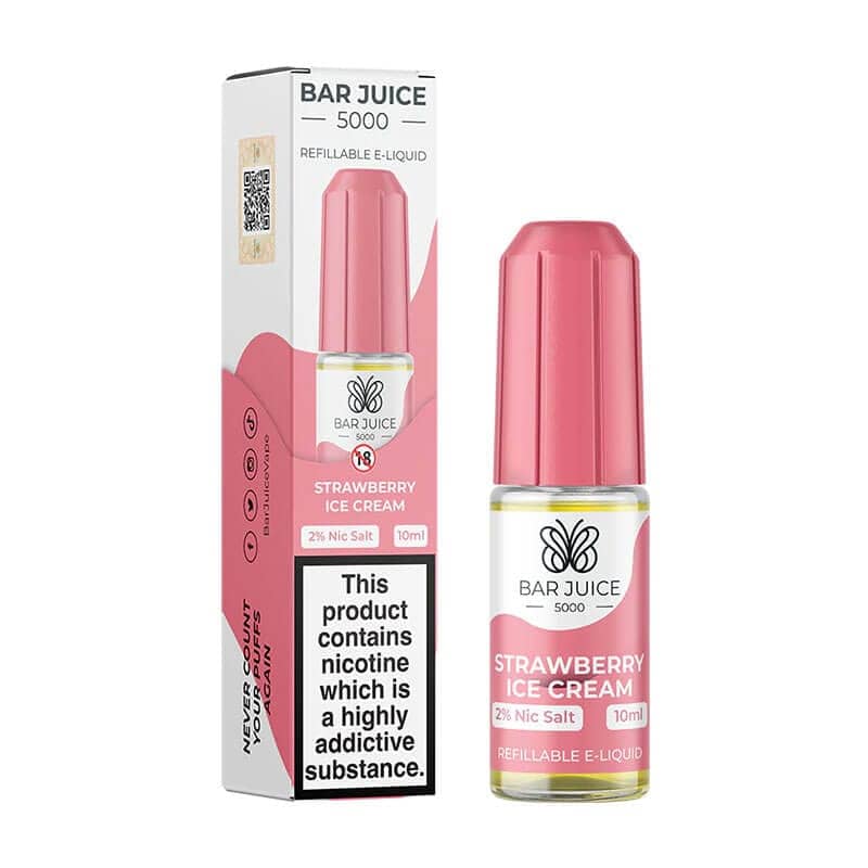 Bar Juice 5000 Nic Salt - Strawberry Ice Cream