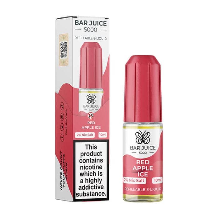 Bar Juice 5000 Nic Salt - Red Apple Ice