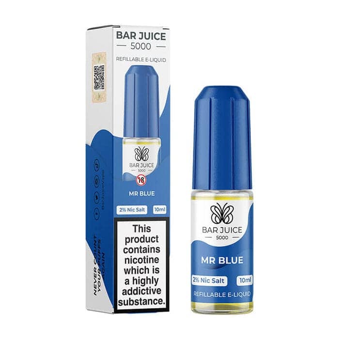 Bar Juice 5000 Nic Salt - Mr Blue 20MG