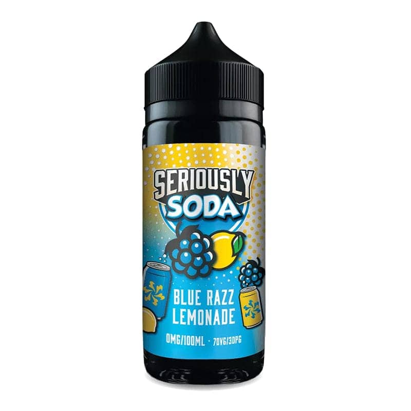 Seriously Soda 100ml E-liquid Blue Razz Lemonade