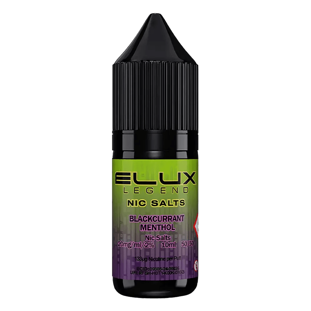 Elux Legend Nic Salt - Blackcurrant Menthol 20mg