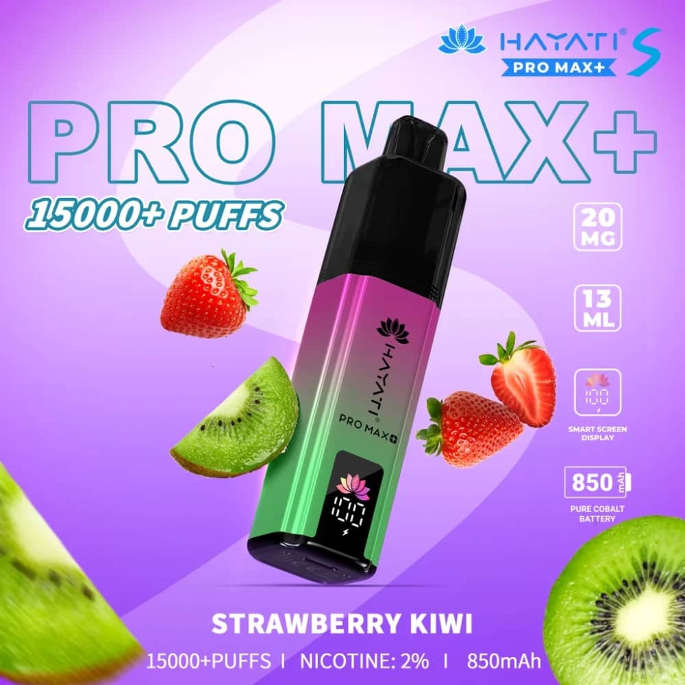 Hayati Pro Max + Plus S 15000 Prefilled Refill Pods Vape Kit