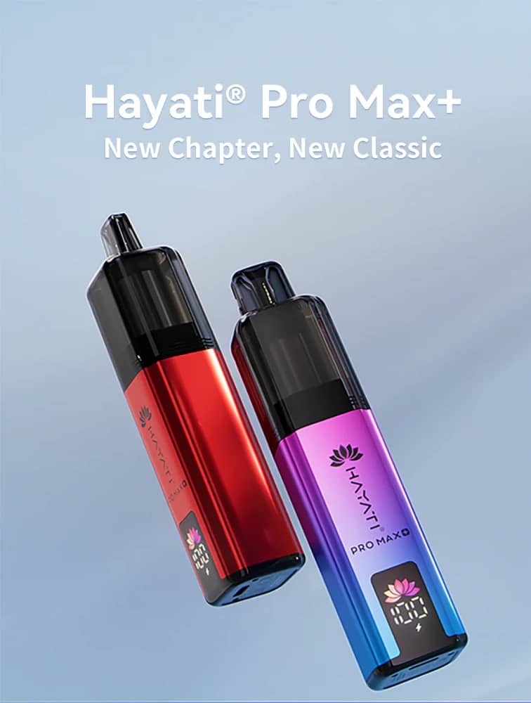 Hayati Pro Max Plus 6k | 6000 Puffs Vape Kit