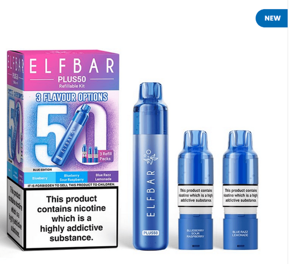 Elf Bar Plus50 Refillable Pod Vape Kit