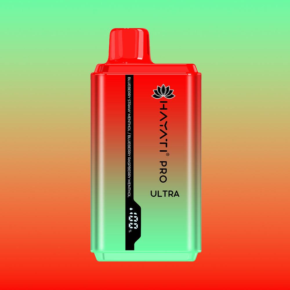 Hayati Pro Ultra 15000 - Blueberry Strawberry Menthol / Blueberry Raspberry Menthol