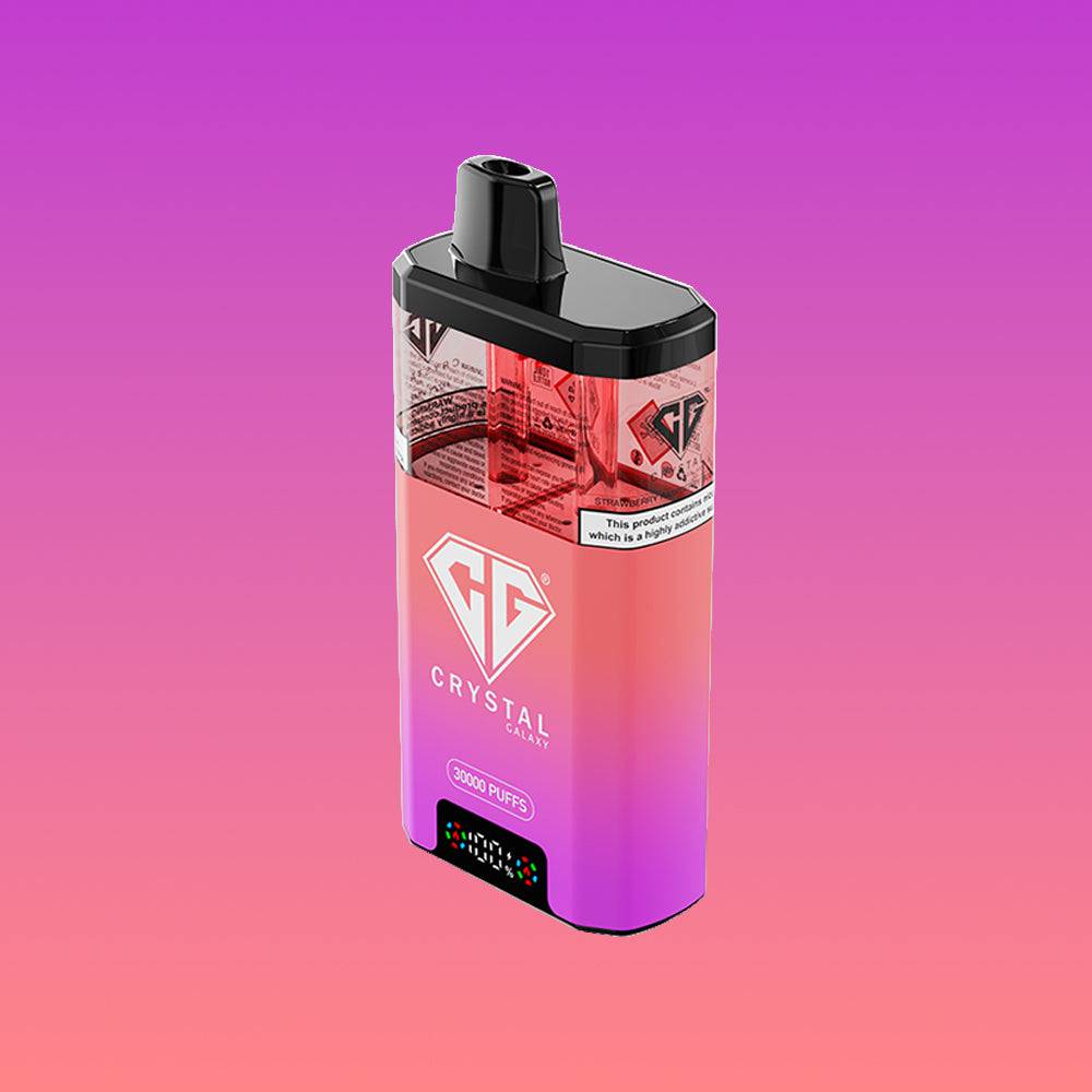 Crystal Galaxy Focus 30k - Strawberry Watermelon Bubblegum / Strawberry Raspberry Bubblegum