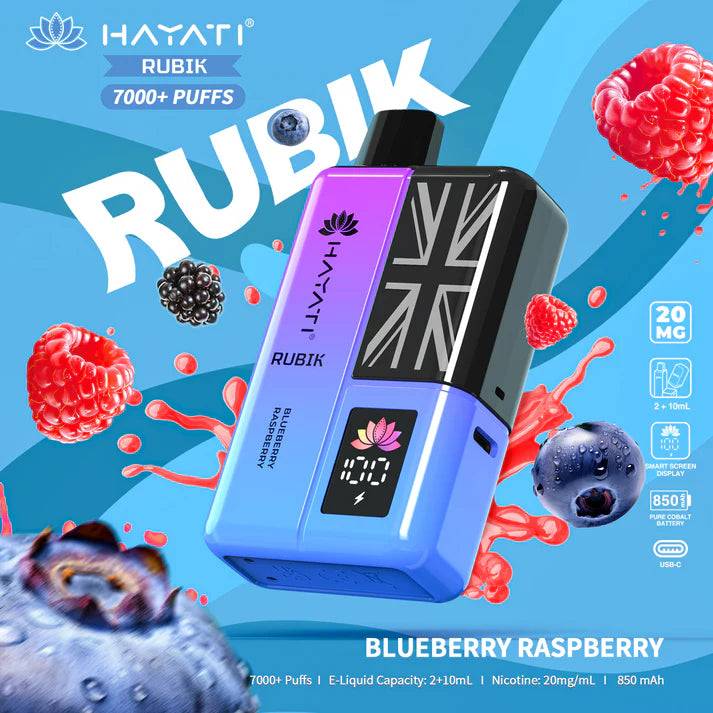 Hayati Rubik 7000 - Blueberry Raspberry