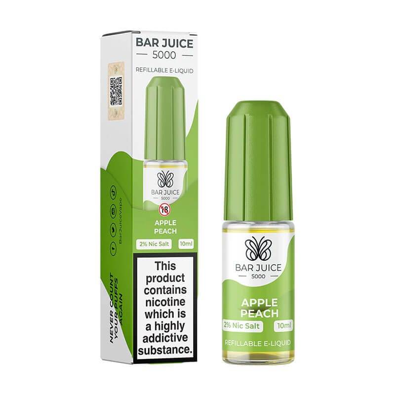 Bar Juice 5000 Nic Salt - Apple Peach
