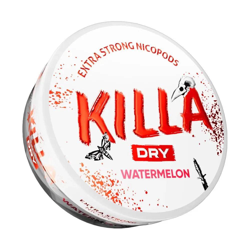 Killa Dry Nicotine Pouches Watermelon - 9.6mg