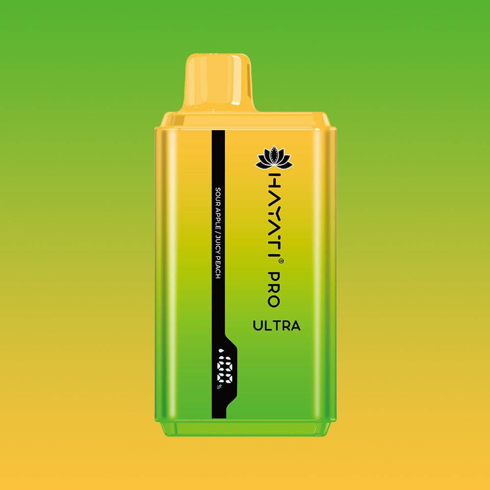 Hayati Pro Ultra 15000 - Sour Apple / Juicy Peach