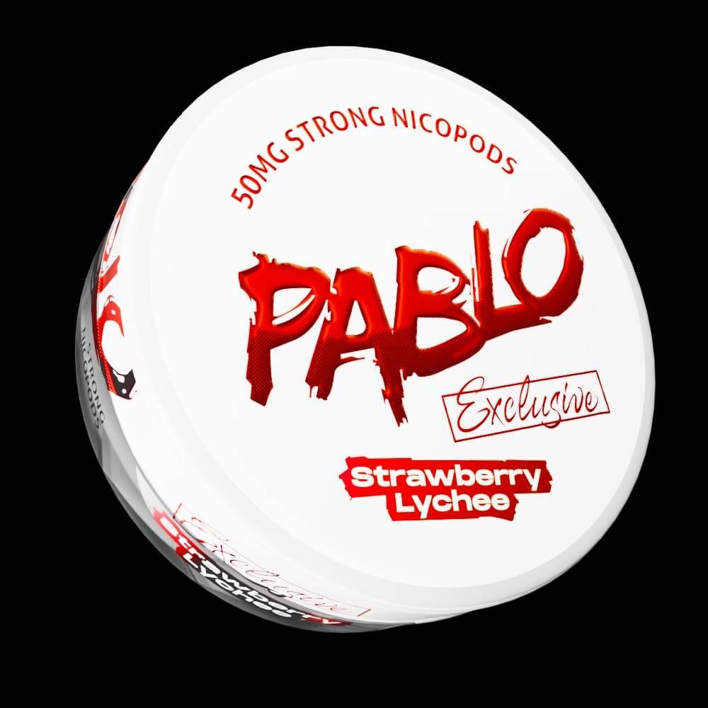 Pablo Nicotine Pouches Strawberry Lychee - 50mg