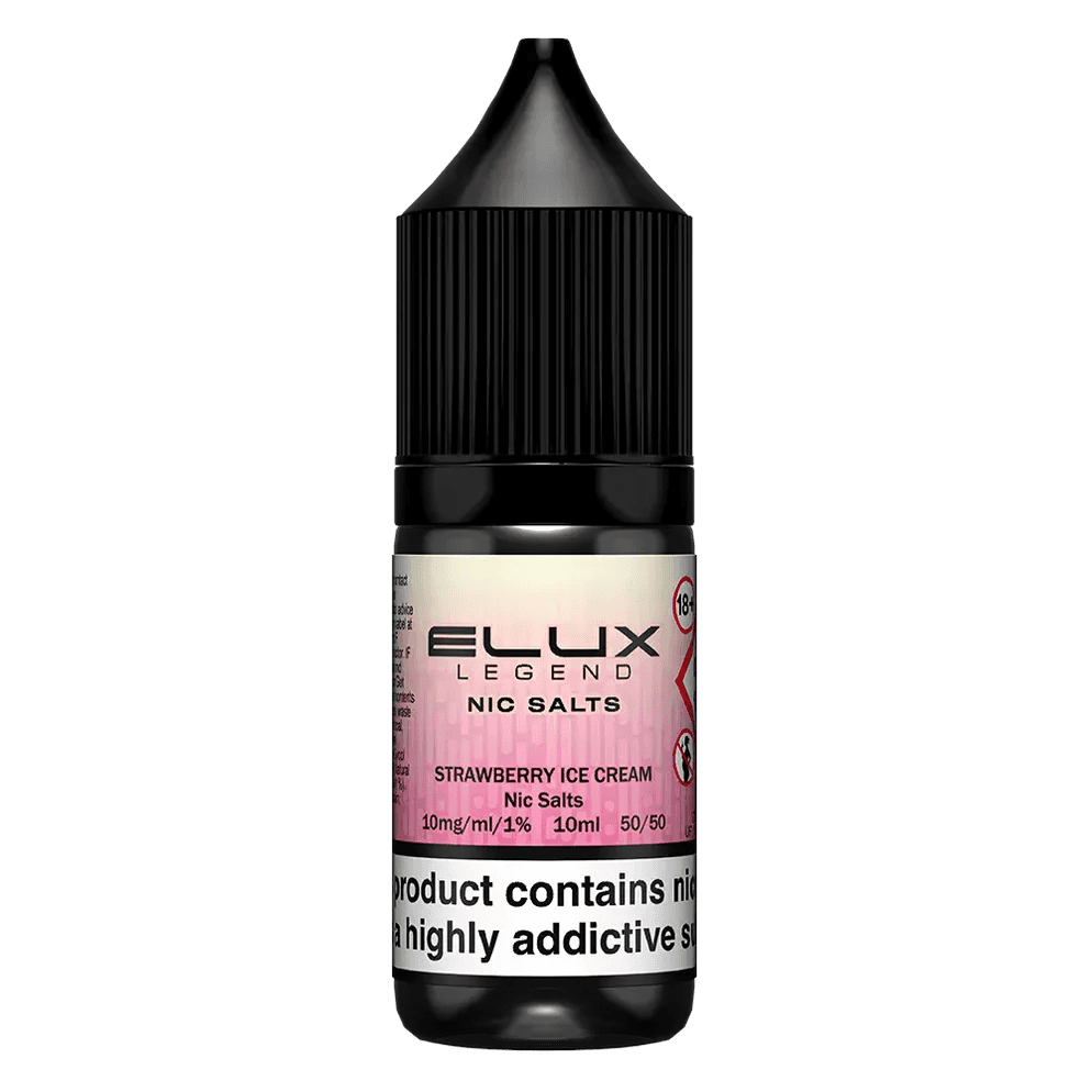 Elux Legend Nic Salt - Strawberry Ice Cream 20mg