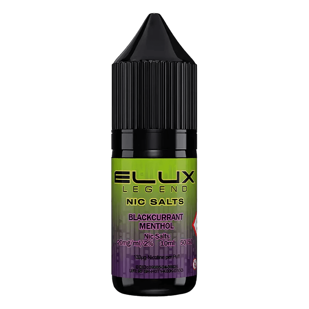 Elux Legend Nic Salt - Blackcurrant Menthol 20mg