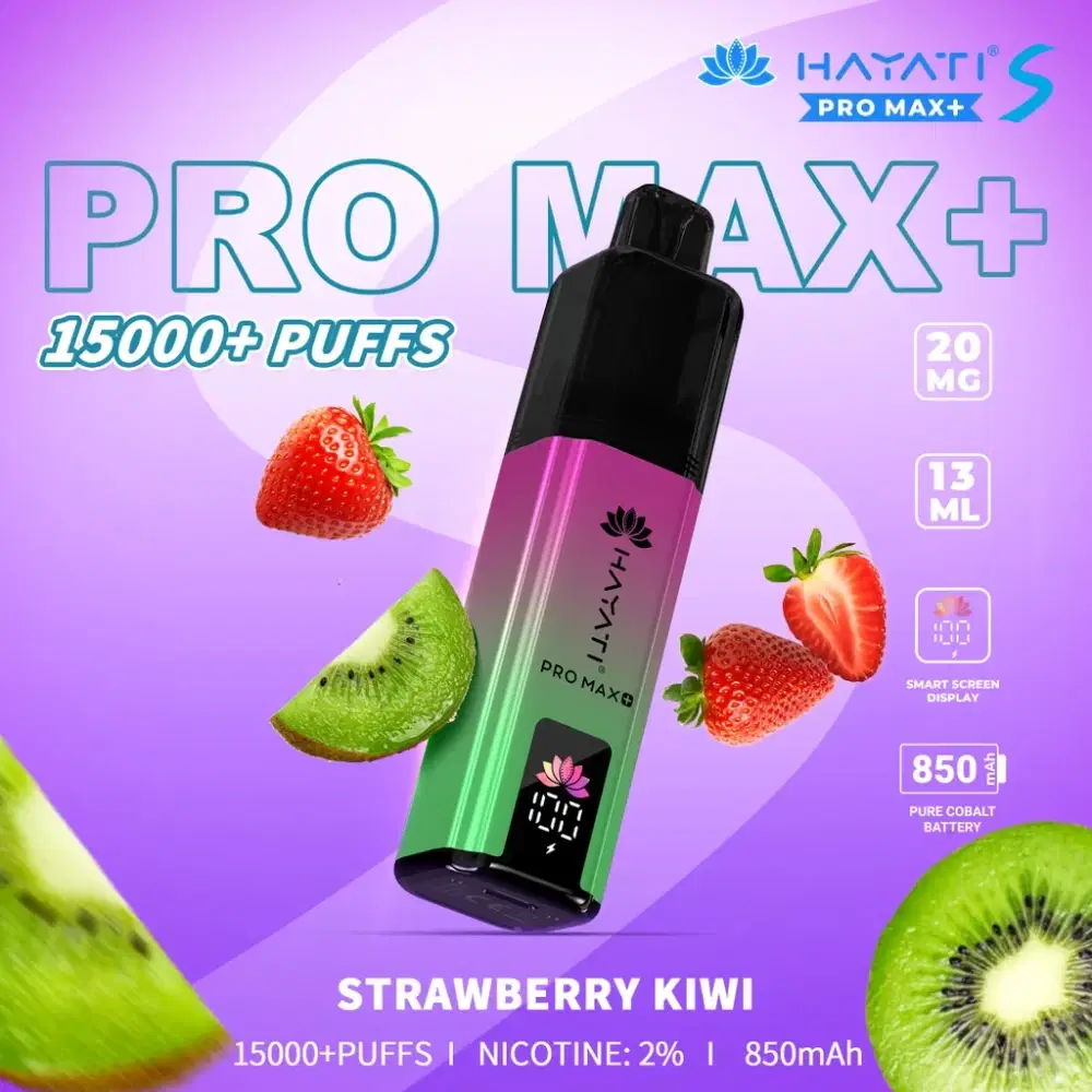 Hayati Pro Max + Plus S 15000 Prefilled Refill Pods Vape Kit